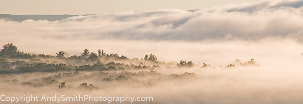Misty Morning on the Upper Dleaware fine art photograph