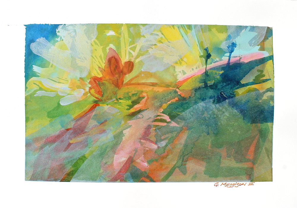 When Day Comes | Abstract Watercolors | Gordon Meggison IV