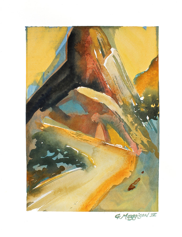 Outback | Abstract Watercolors | Gordon Meggison IV