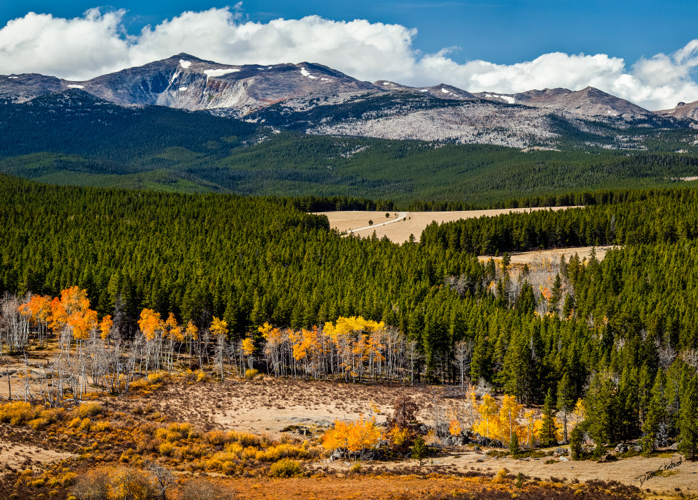 Photo of Bighorn Peak from Elgin Park, Bighorn Mountains, Wyoming