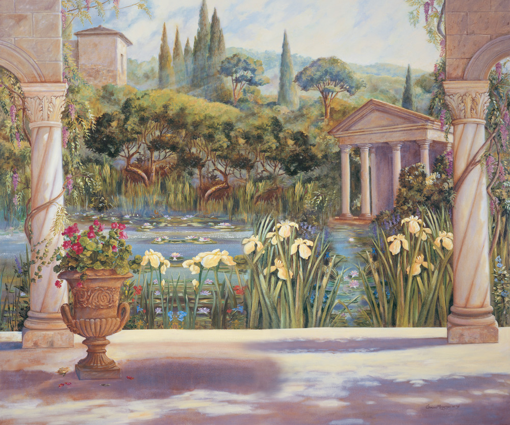 A Villa Garden | Classical Style | Gordon Meggison IV