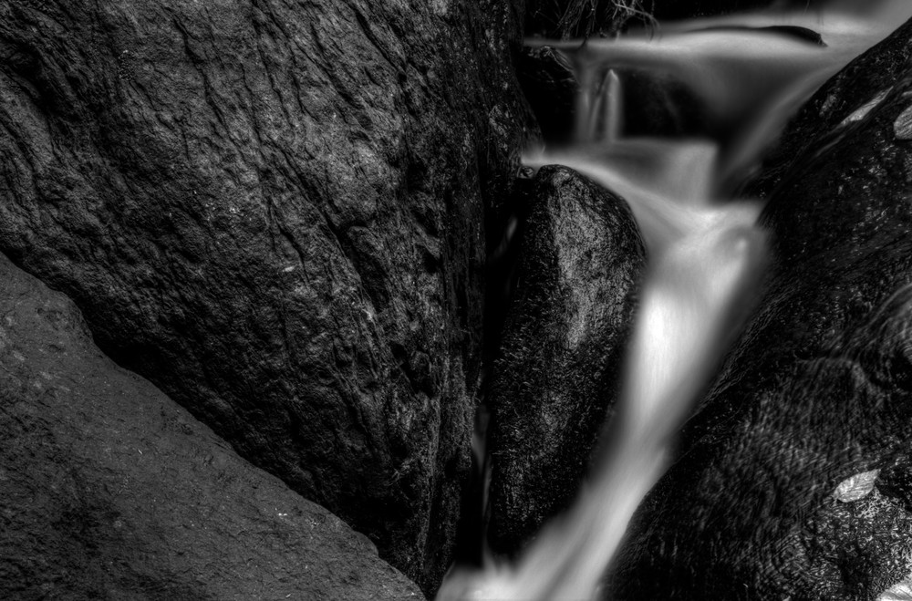 Fine Art Black and White Photographs of Cunningham Falls by Michael Pucciarelli