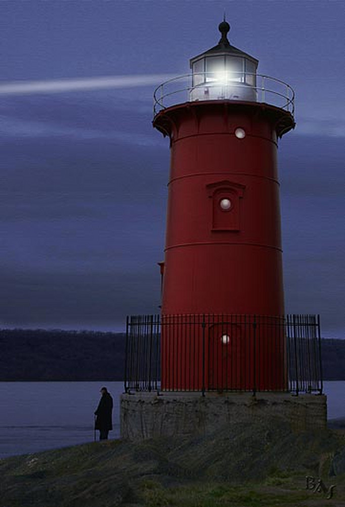 The Little Red Lighthouse Art | ArtfulPrint