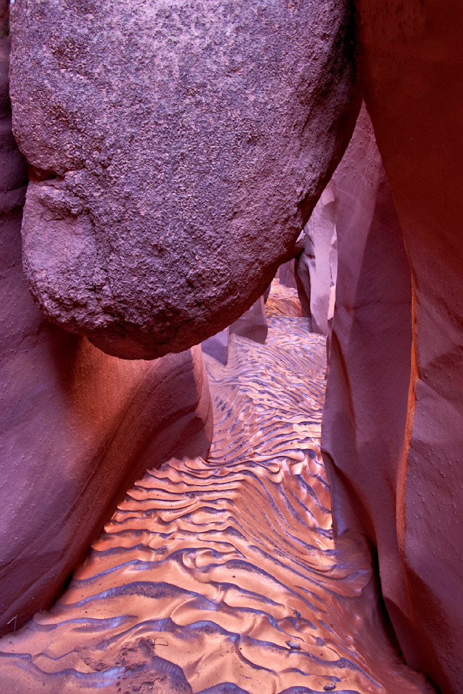 Purple Rocks And Sand Photography Art | frednewmanphotography