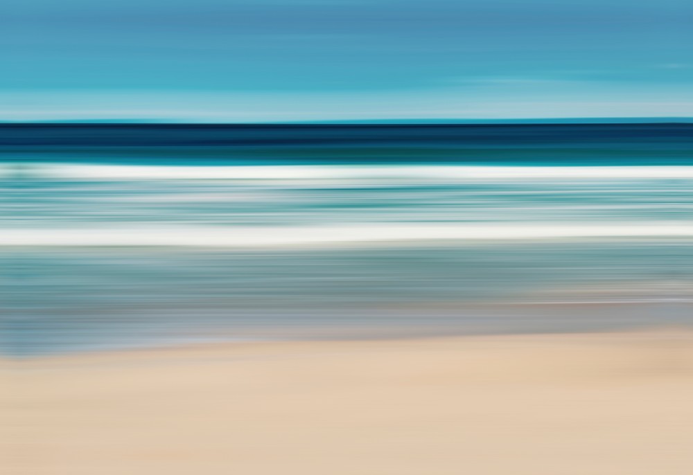 "South Beach Afternoon" Martha's Vineyard abstract beach photography print by Katherine Gendreau
