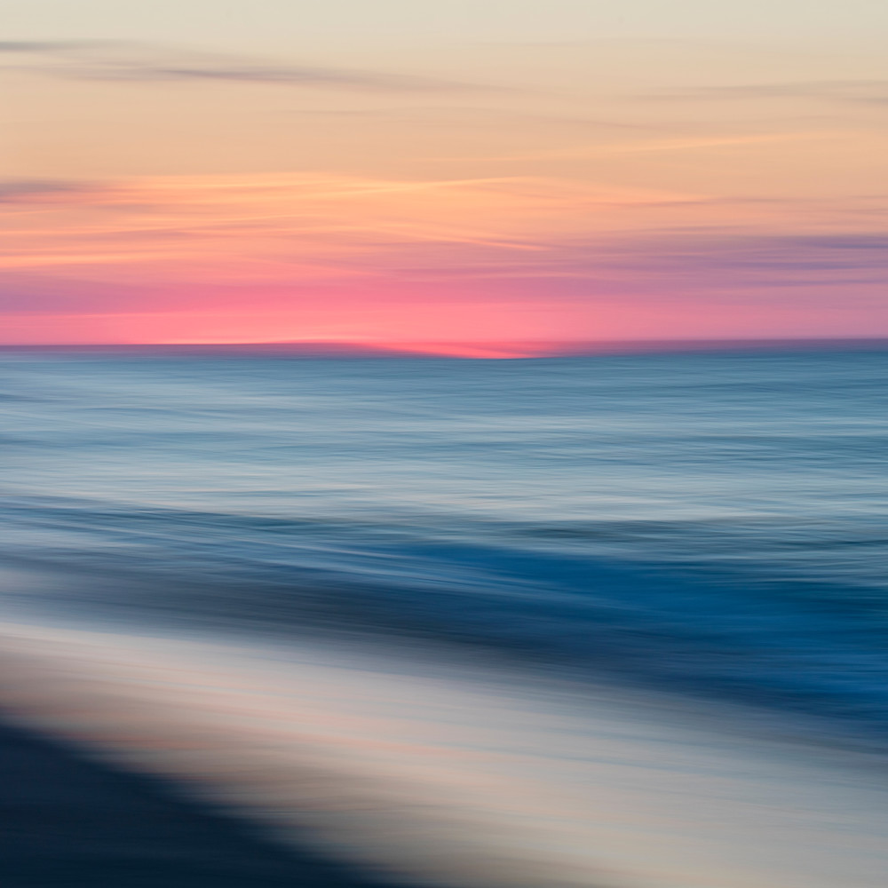 "Race Point Sunset" - Cape Cod abstract beach wall art