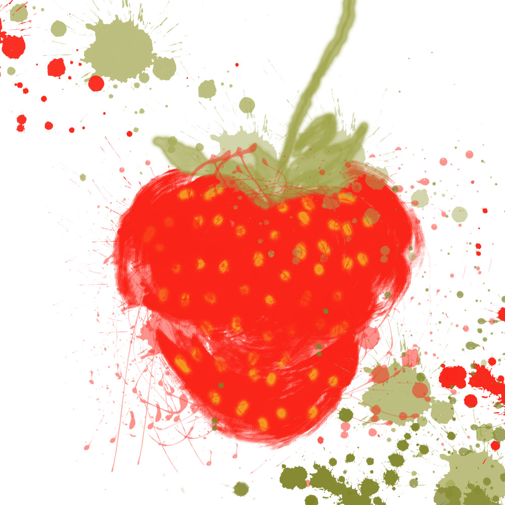 Orl 811 Strawberry Iii Art | Irena Orlov Art