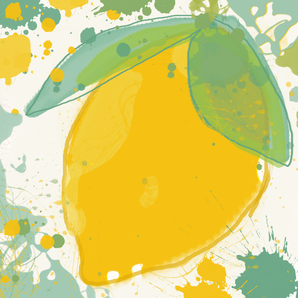 Orl 829 Lemon Art | Irena Orlov Art