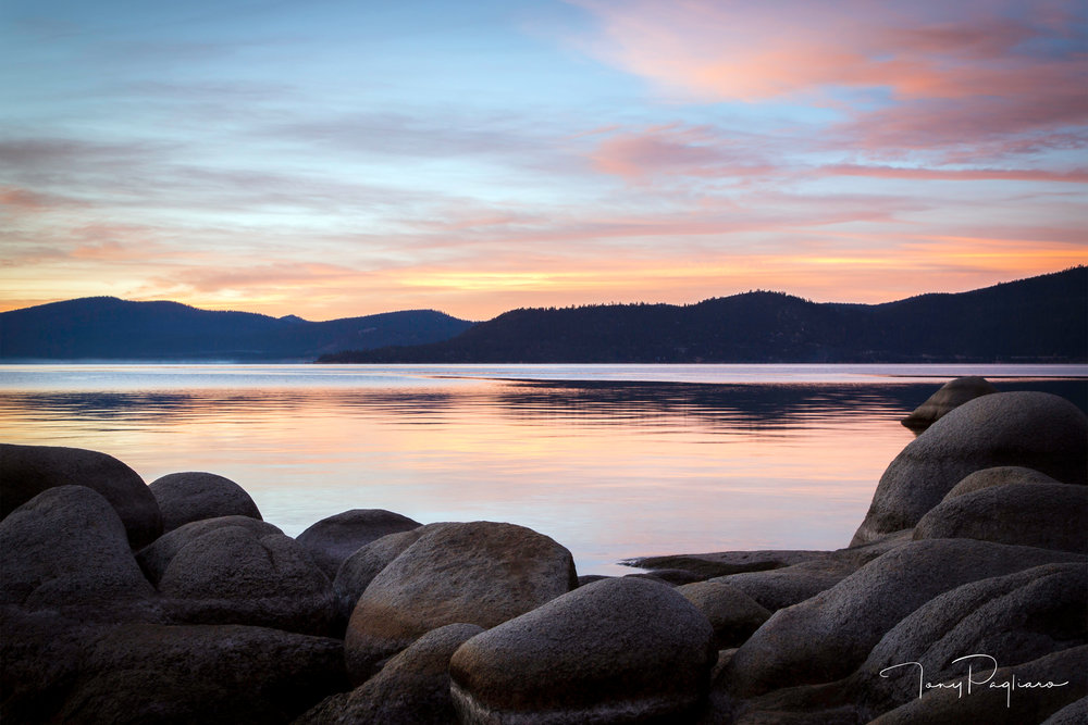 Meditation- Lake Tahoe fine art photograph by Tony Pagliaro