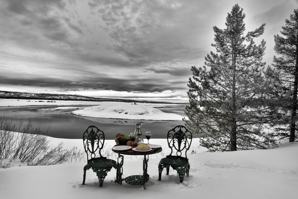 The Table Photographs Harriman - A Day Between - Fine Art Prints on Metal, Canvas, Paper & More By Kevin Odette Photography