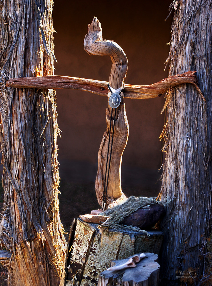 Cross at Christ in the Desert | d'Ellis Photographic Art photographs, Bill Cross at Christ in the Desert | d'Ellis Photographic Art photographs, Bill