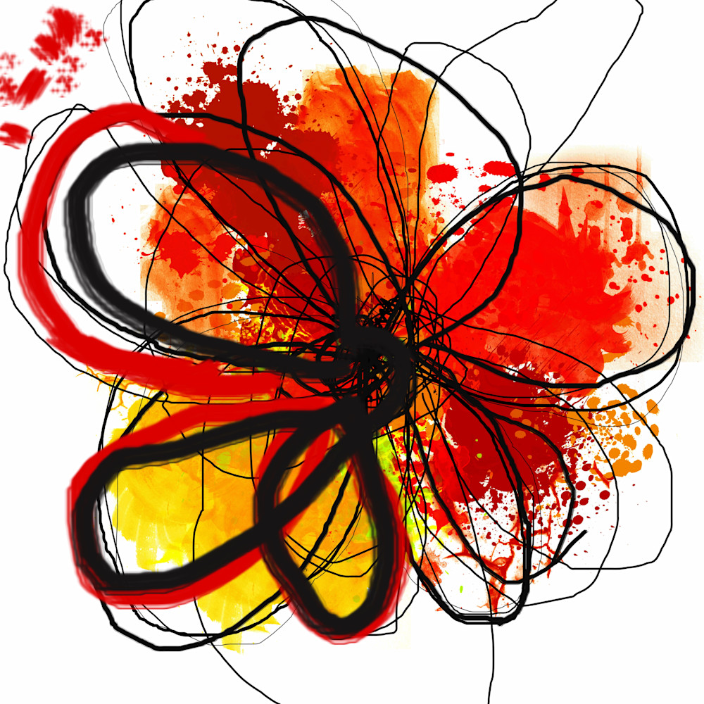 Summer Flower Splash 37 Art | Irena Orlov Art