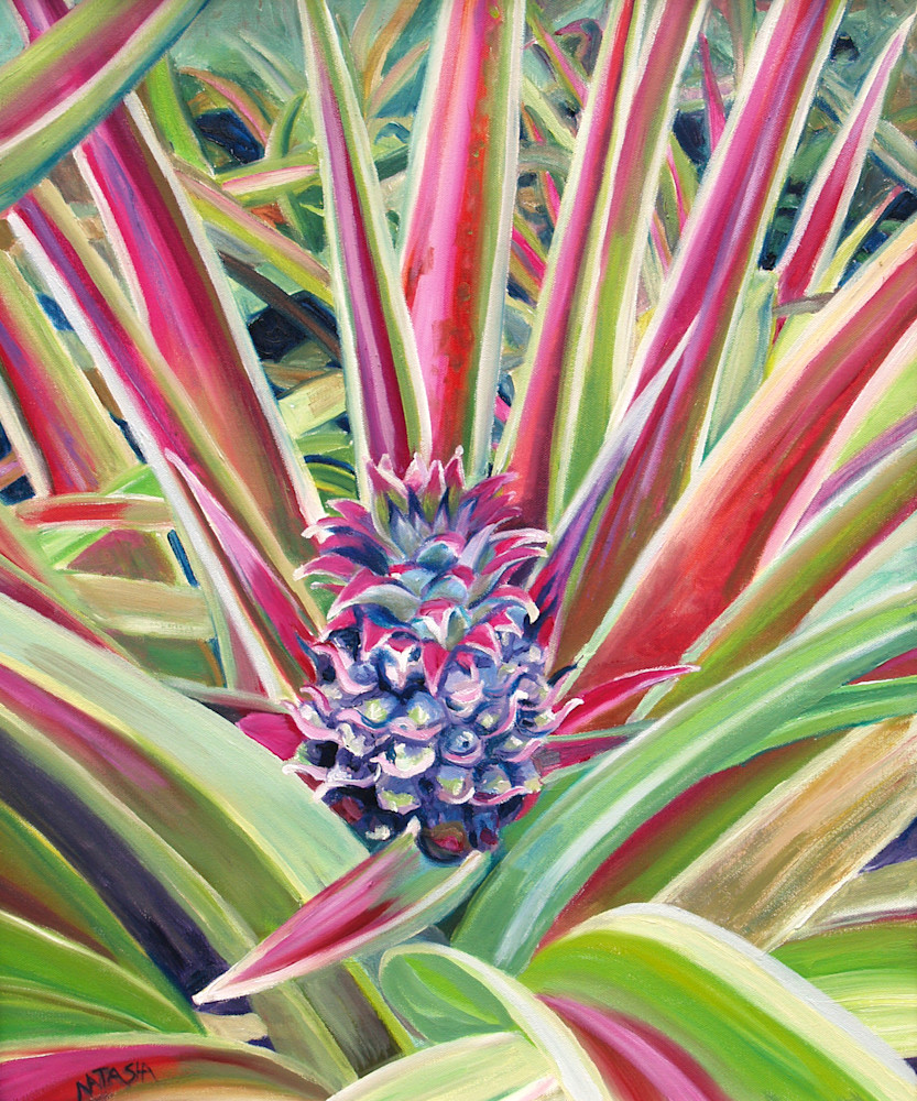 Pineapple Flower Art for Sale