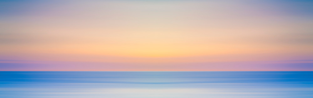 Peter Wnek captures an abstract and colorful view of the ocean.