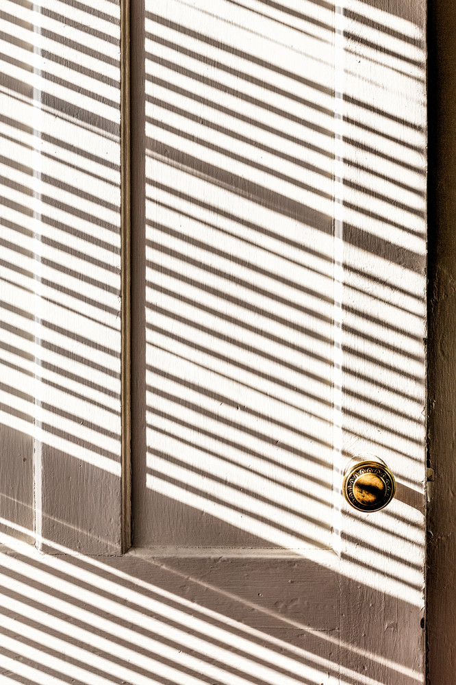 Shadowy Door in New England