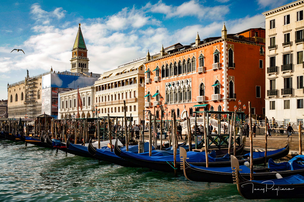 Venice Promenade   Riva Degli Schiavoni Art | Tony Pagliaro Gallery