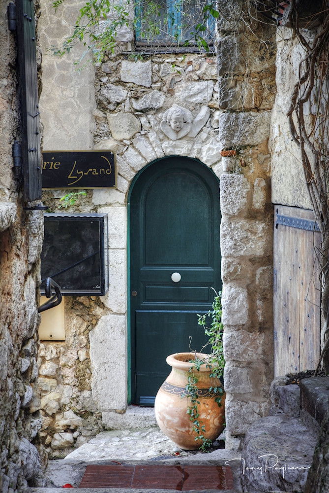 Village Doorway   Eze, France Art | Tony Pagliaro Gallery