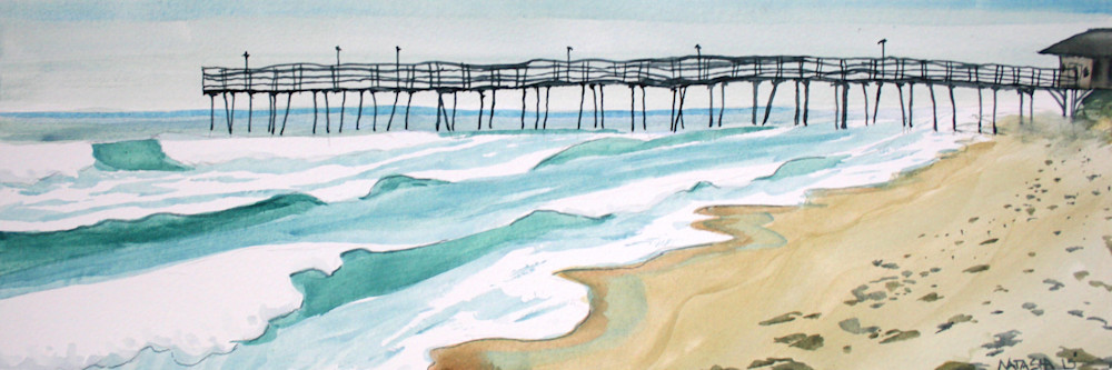 Outer Banks Pier Art for Sale