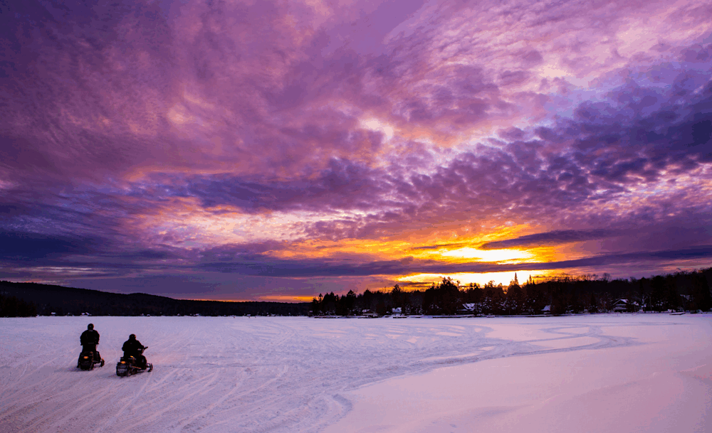 4th Lake Purple Sunset