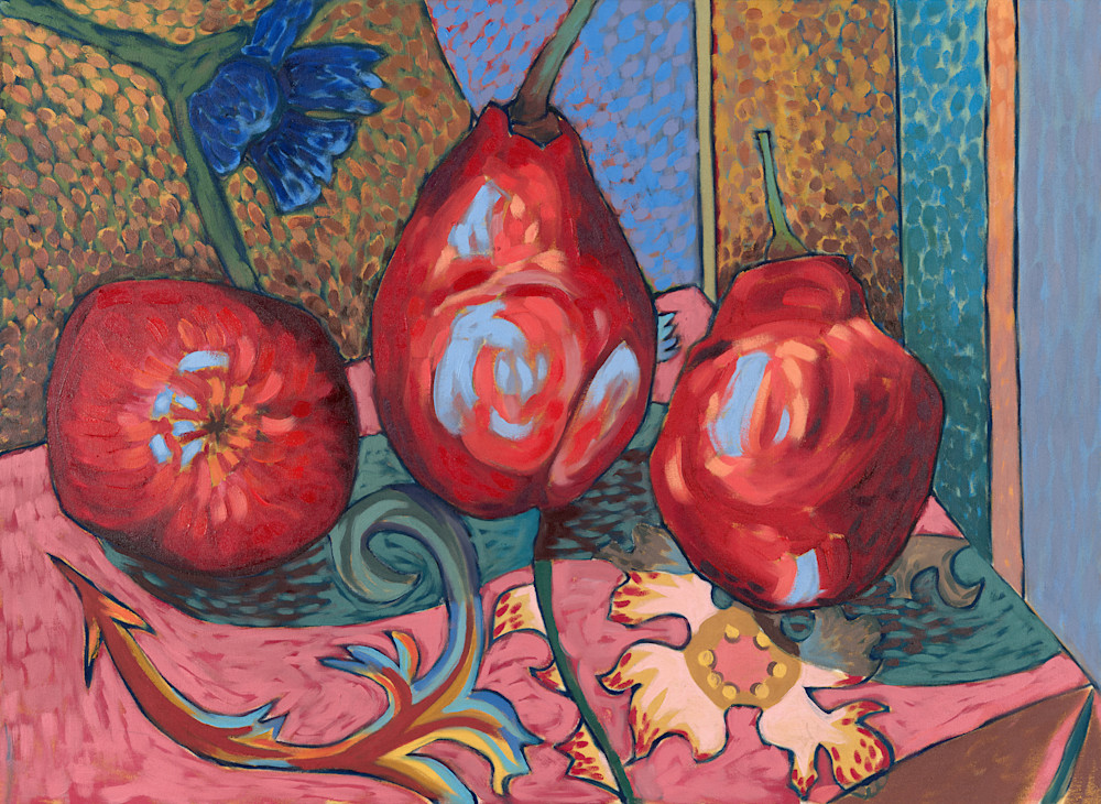 pears, fruit, still life, art, paintings, prints