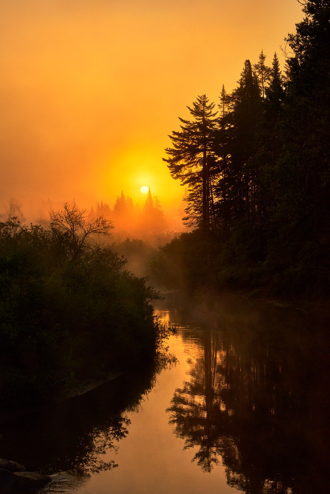 Moose River Summer Sunrise photograph