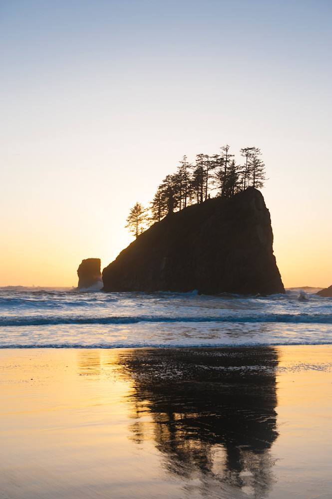 Fine art print of Sea Stacks at 2nd Beach