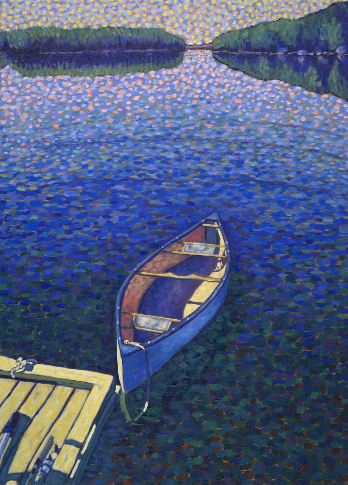 "Boothbay Morning" Oil On Canvas, 26 X 36" Art | Diane Beem
