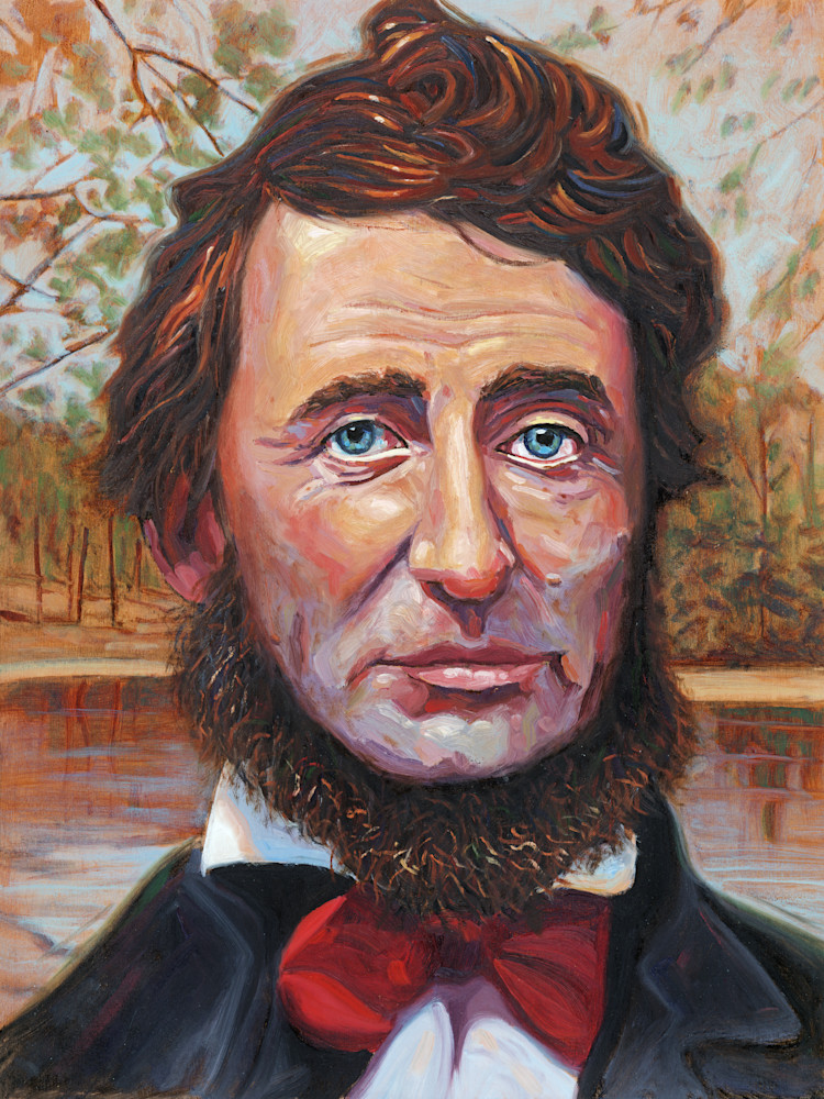 Henry David Thoreau Portrait Painting