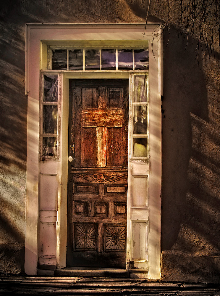 Mesilla Parish Door, d'Ellis Photographic Art photographs, Elsa