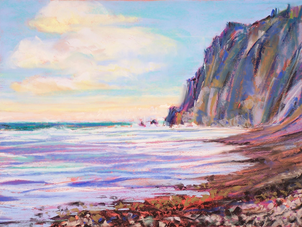 landscape painting
oregon coast
neahkahnie mountain