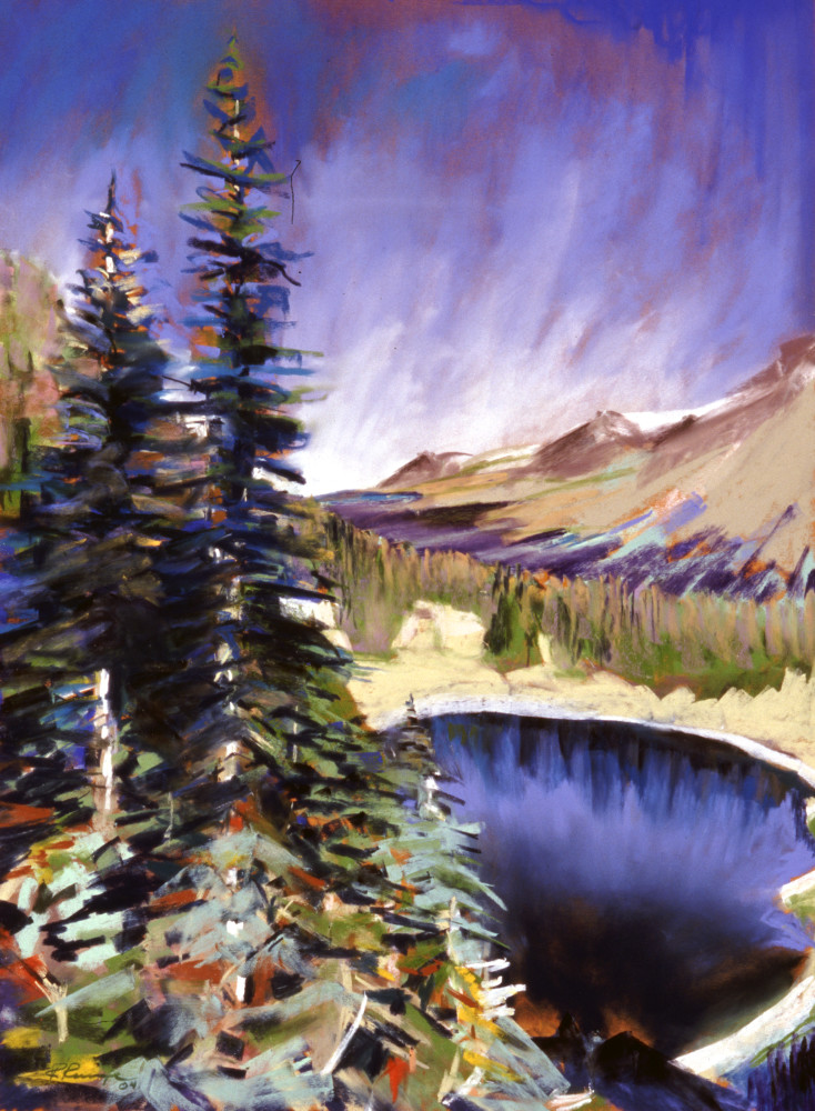 landscape painting
Olympic national park
alpine 