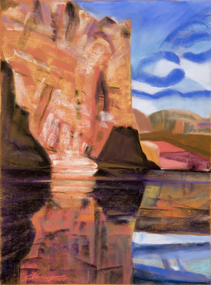 Grand Canyon
Colorado River
Impressionistic painting