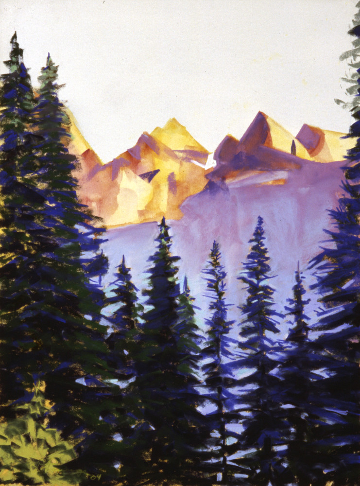 landscape painting
Olympic National Park
warm and cool colors