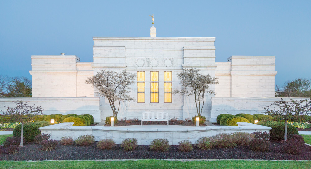 Columbus Temple - Sunset