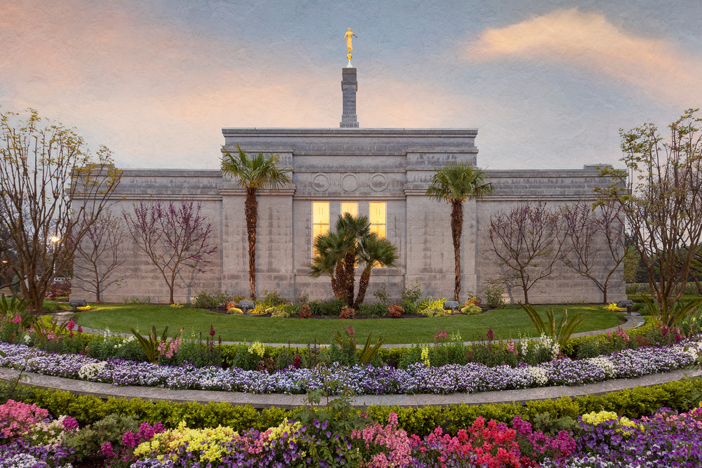 Fresno Temple - Flowers