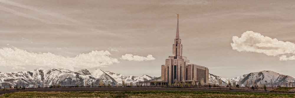 Oquirrh Mountain Temple - Top of the Mountains