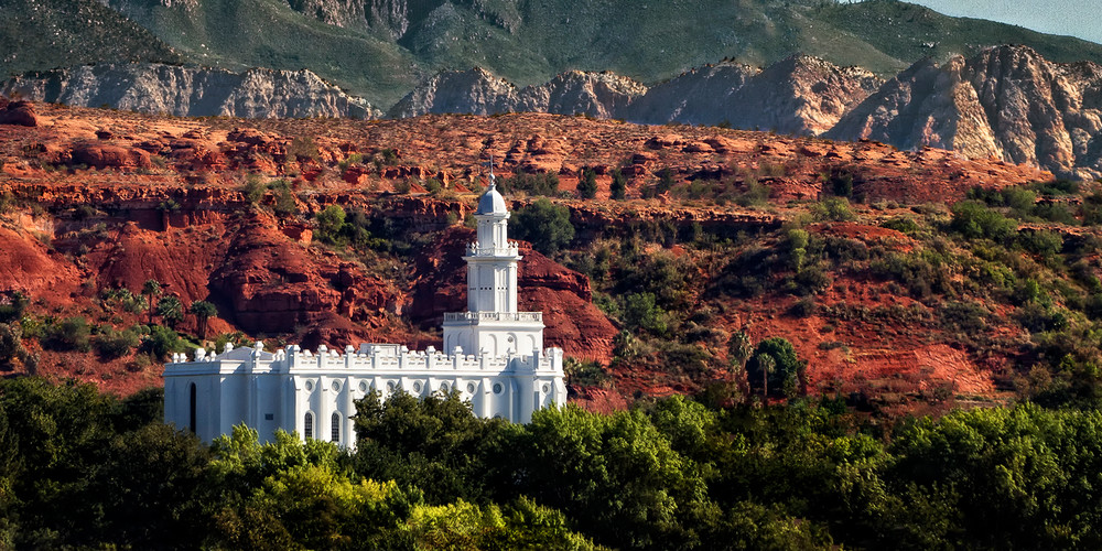 St. George Temple - Red Rock