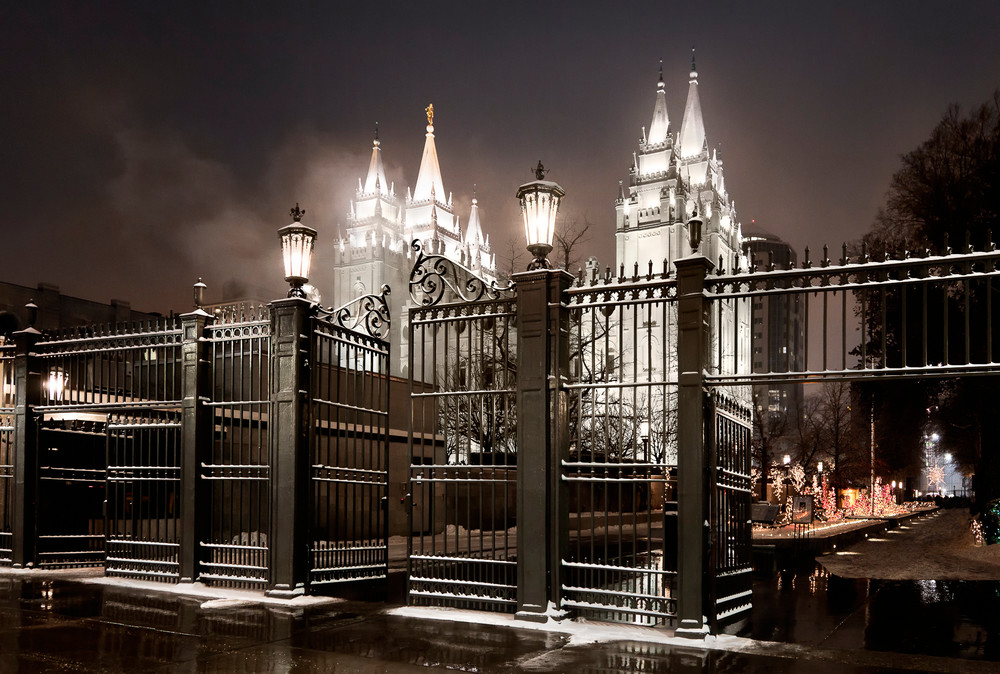 Salt Lake Temple - Straight is the Gate