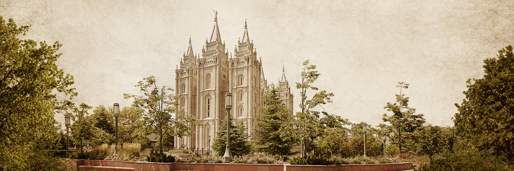Salt Lake Temple - Timeless Temple Series