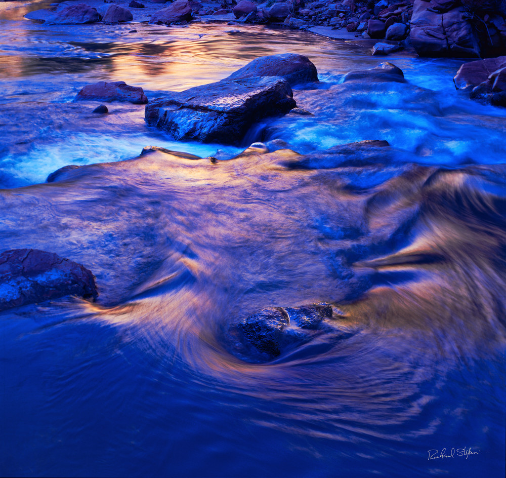 Virgin River Detail Zion photograph for sale by Richard Stefani – Stefani Fine Art Virgin River Detail Zion photograph for sale by Richard Stefani – Stefani Fine Art