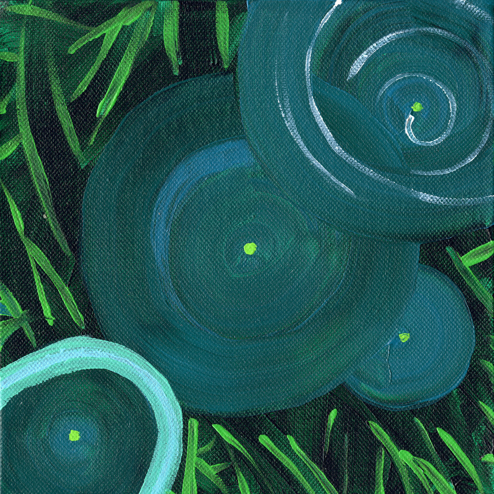Rainforest Ripples | Abstract Culture Art | Rainforest Art | Art Painting | Wall Art | Prints | Mark Allen Raphael Keller | 11thDC.com