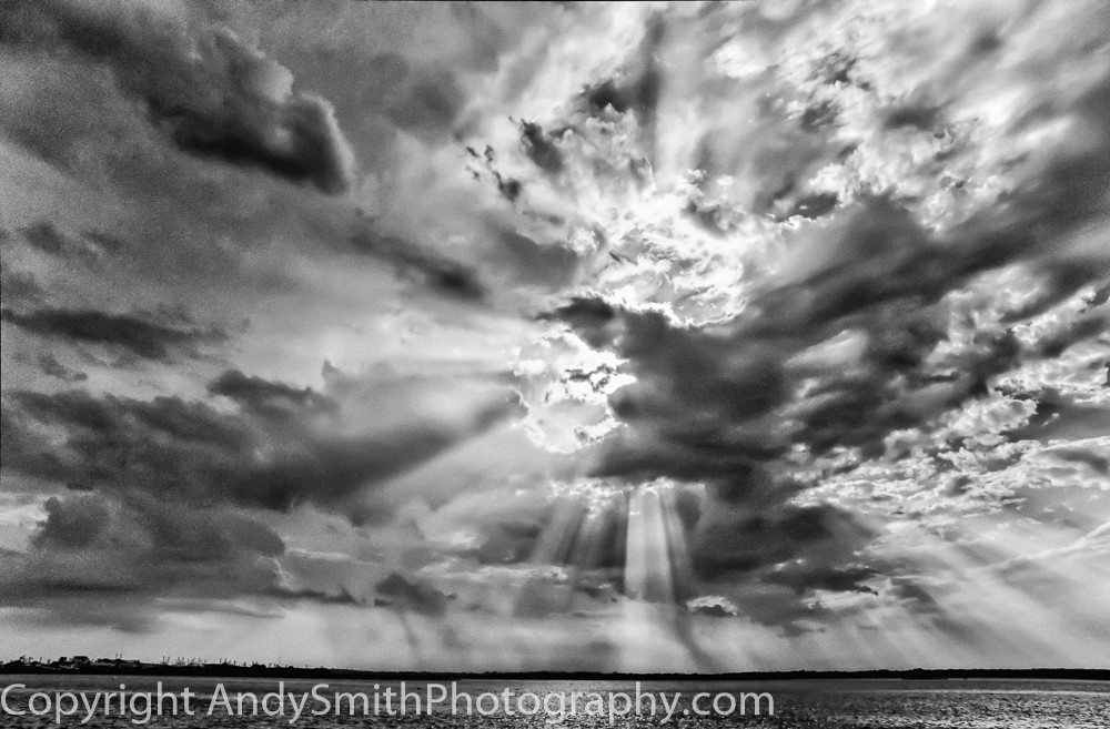 fine art photograph, storm clouds over Cape May