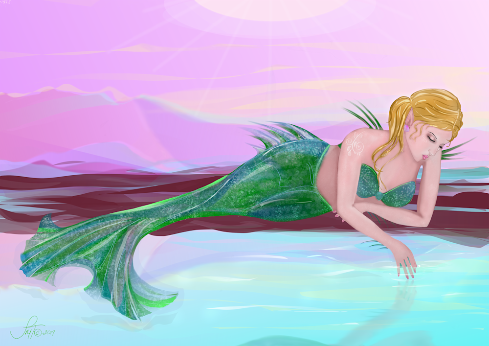 Dreaming Mermaid
