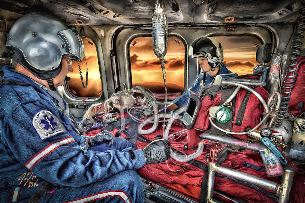 Flight Medics Art | DanSun Photo Art