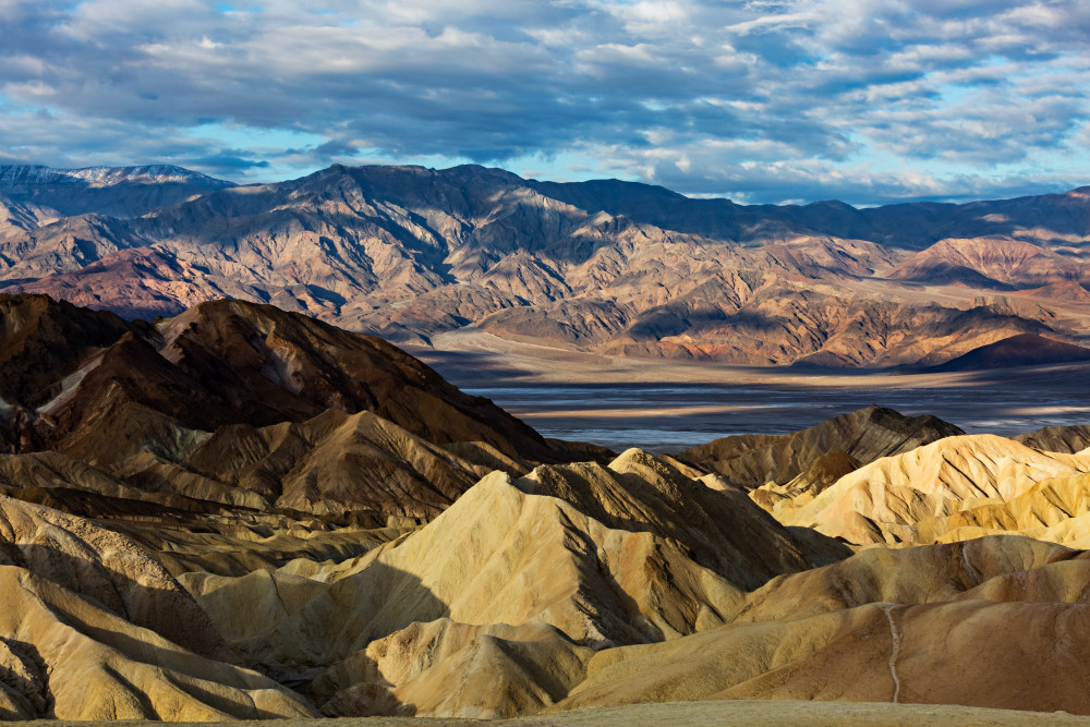 Morning Light Over Death Valley National Park Photograph For Sale As Fine Art