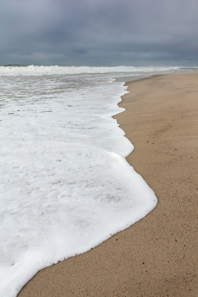 "Cisco Beach Incoming Wave" Fine Art Nantucket Seascape Photography