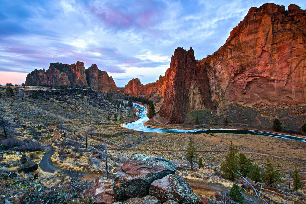 Sunrise Smith Rock (131042LNND8) Fine Art Photograph for Sale as Print Sunrise Smith Rock (131042LNND8) Fine Art Photograph for Sale as Print