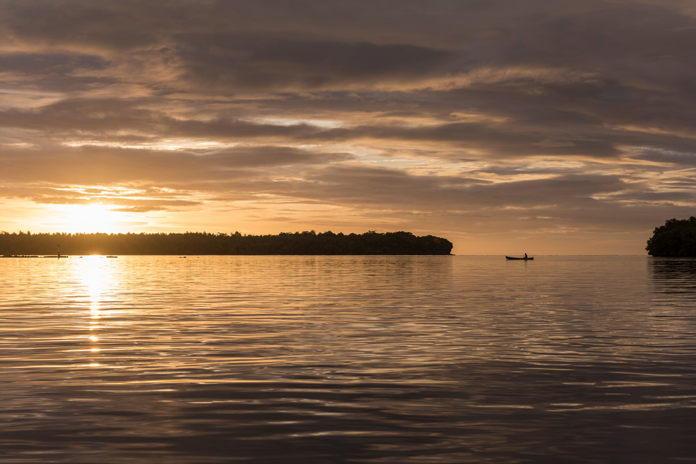 Sunset Reflections, Solomon Islands