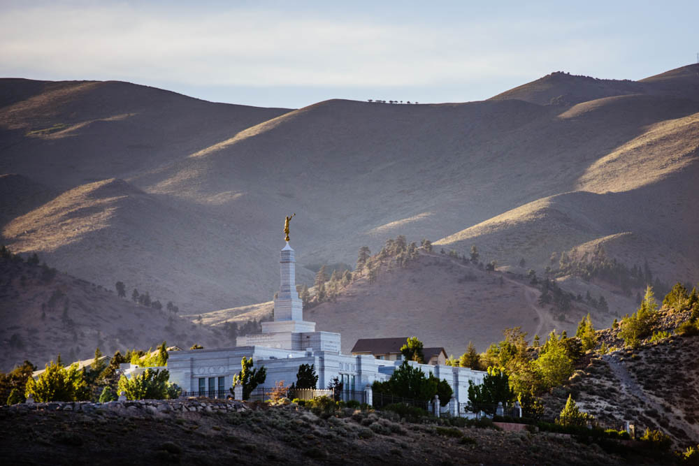 Reno Temple From Below