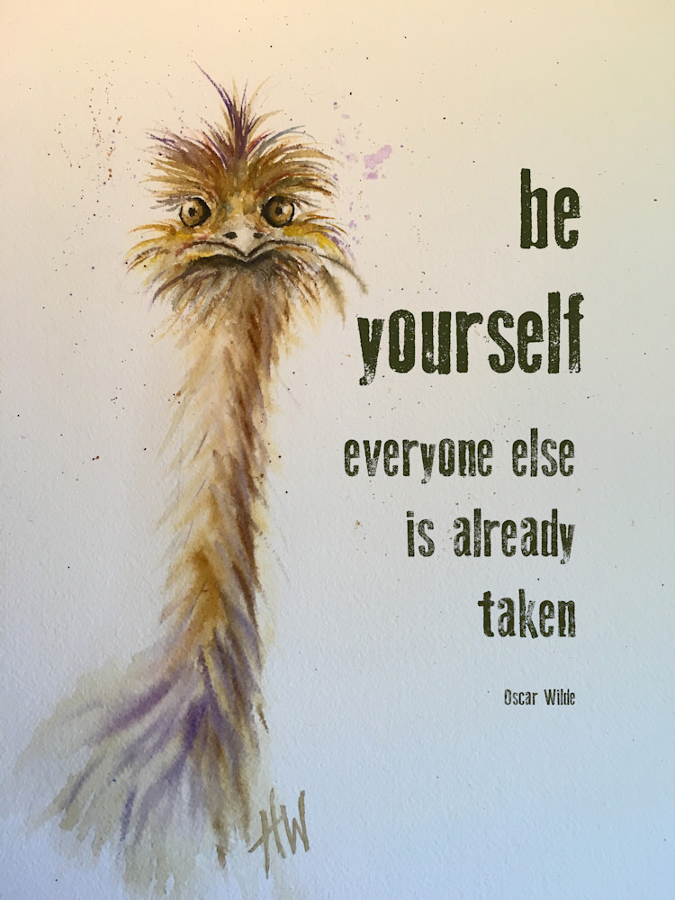 Be yourself quote by Oscar Wilde